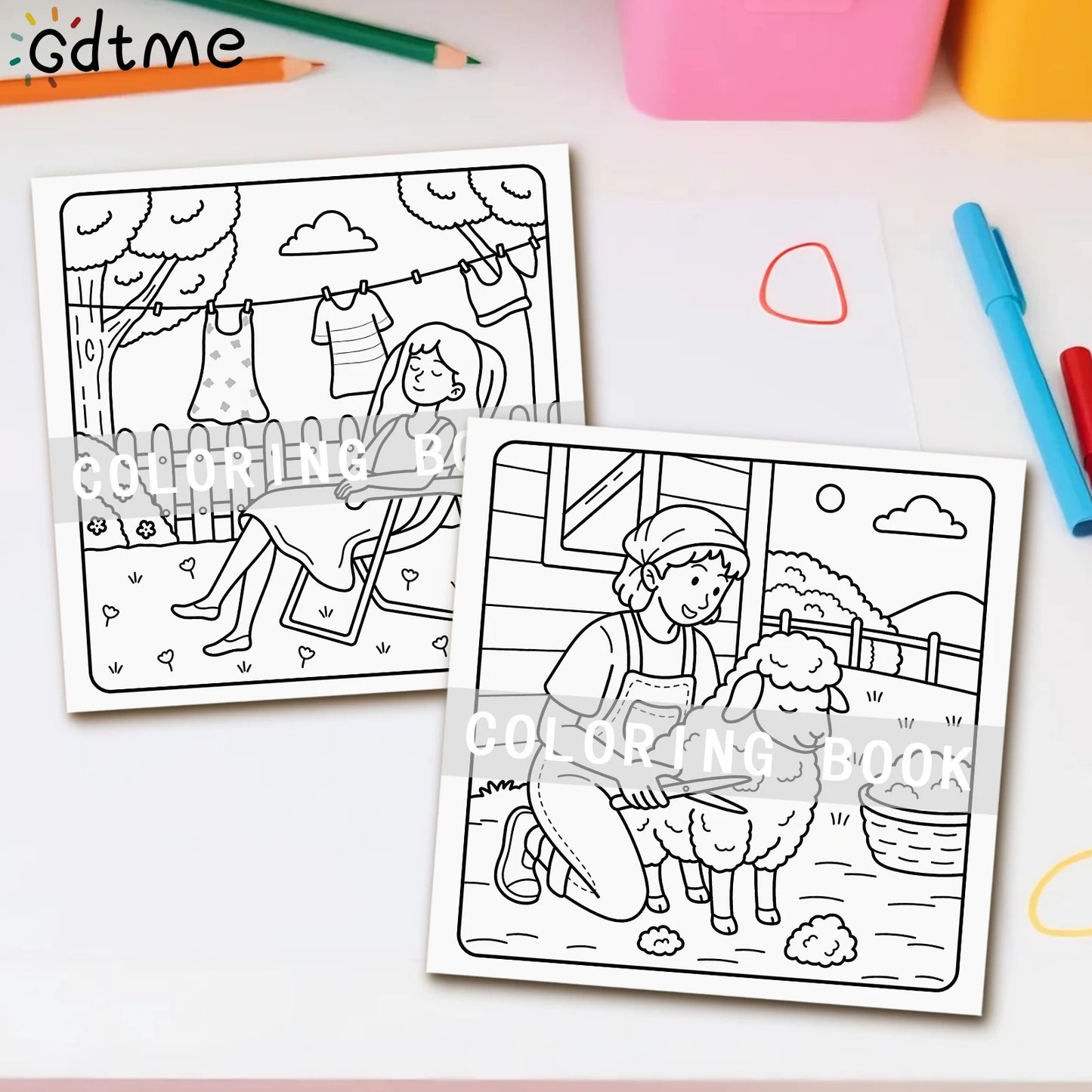 COZY  HOLIDAY Coloring Book for Adults Featuring Cute Cozy Daily Activities for Relaxation (Cozy Spaces Coloring) ﻿ ﻿