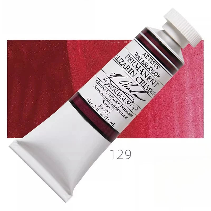 15ml / Tube American Watercolor Pigments Artist's Painting Art Supplies Hand-drawn Illustrations Creative Travel Water Color