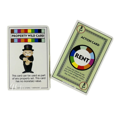 Monopoly Deal Card Game Family Gathering Friends Party Board CLUEDO Game