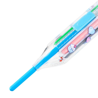 1Pc 8 In 1 Multicolor Crayons Creative Push Style DIY Replaceable Oil Pastel Colored Pencil for Kids Graffiti Painting Tools