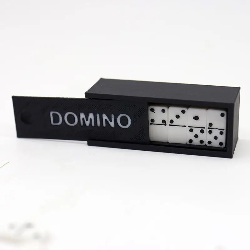 1 Set 1:12 Dollhouse Accessories Miniature Domino Model Building Learning Educational Toy Dot Dominoes Board Game