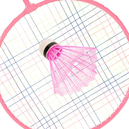 1 set Badminton Racket Set Lightweight Aluminum Alloy Indoor Outdoor Teens Sports Playthings Tennis Kit for Kids