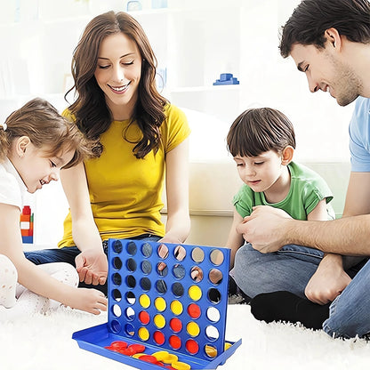 Portable Connect 4 Classic Grid, 10.16 cm A Row Game, Strategy Board Games, 2 Player For Family, Ages 6 And Up