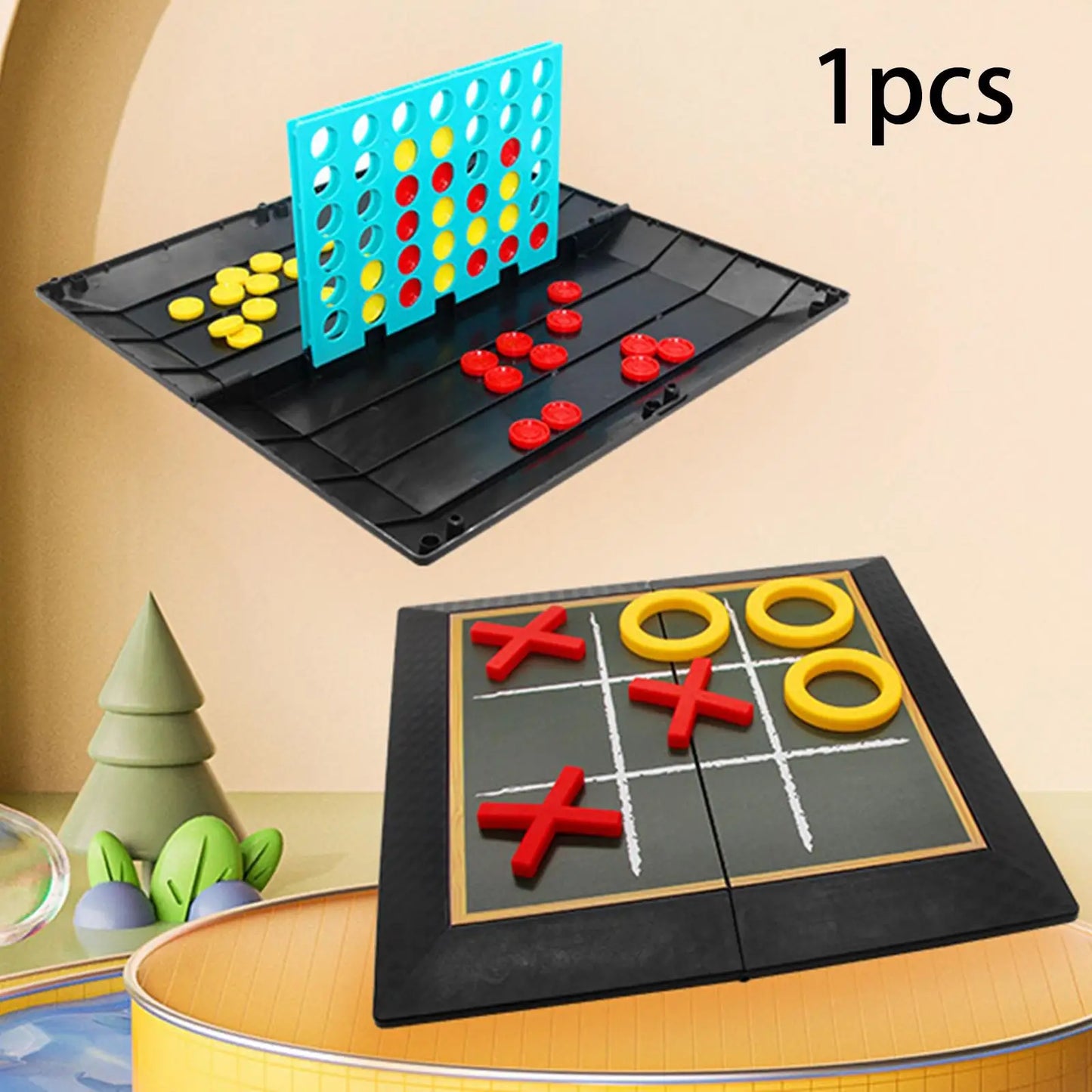 Board Games Ludo Set Party Game Parent Child Strategy Interaction with Foldable Board Games