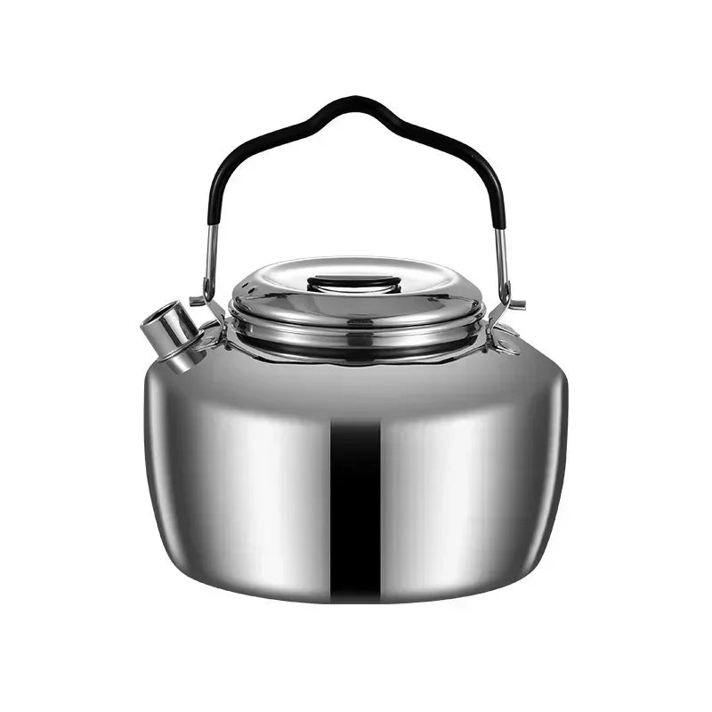 Water Kettle Outdoor Coffee Kettle Tableware Picnic Set Supplies Durable Camping Tea Kettle Tourism Cookware Outdoor Kettle