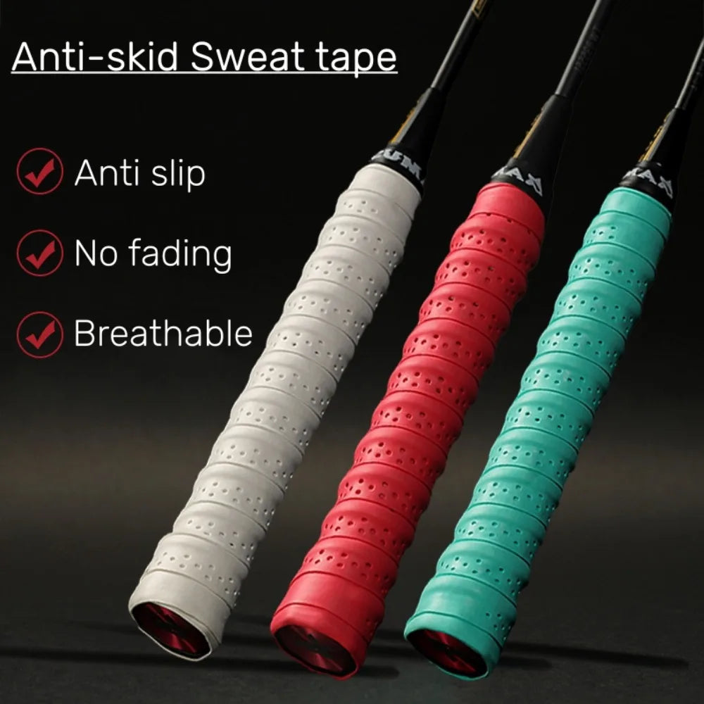 Tennis Racket Overgrips Anti-skid Sweat tape Absorbed Wraps Badminton Racquet OverGrip Fishing Skidproof Sweat Band grip
