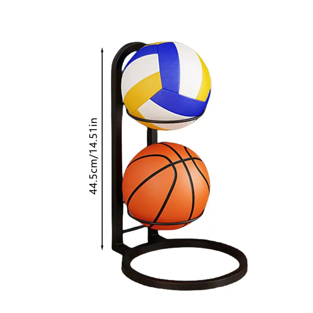 5 sizes Multi-Layer Basketball Storage Rack Football Display Shelf Kindergarten Volleyball Stand Holder Cast Iron Stand Display