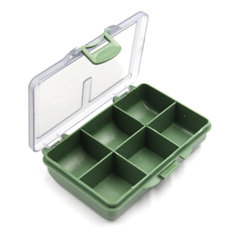 1-8 Compartments Storage Box Carp Fishing Tackle Boxes System Fishing Bait Spoon Hook Storage Container Portable Fishing Box