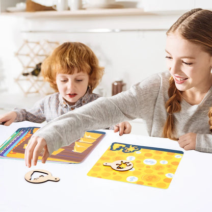 New Police Story Game Shape Matching Toys Interactive Board Games