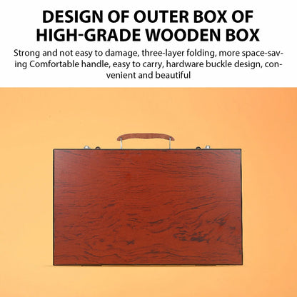 140pcs/Set Painting Drawing Art Set Paint Brushes Markers Watercolor Colour Pen Watercolor Pencils Art Supplies Kids Gift