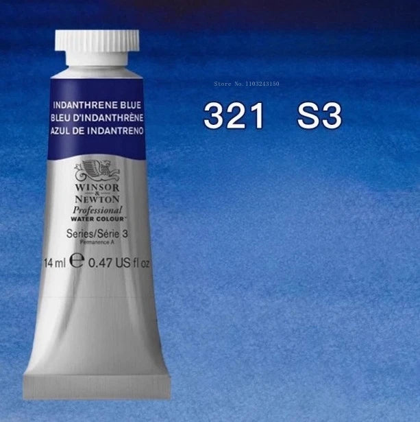 14ml / Tube Windsor Newton Artist Watercolor Pigments Artistic Painting Supplies Hand-drawn Illustration Creation Water Color