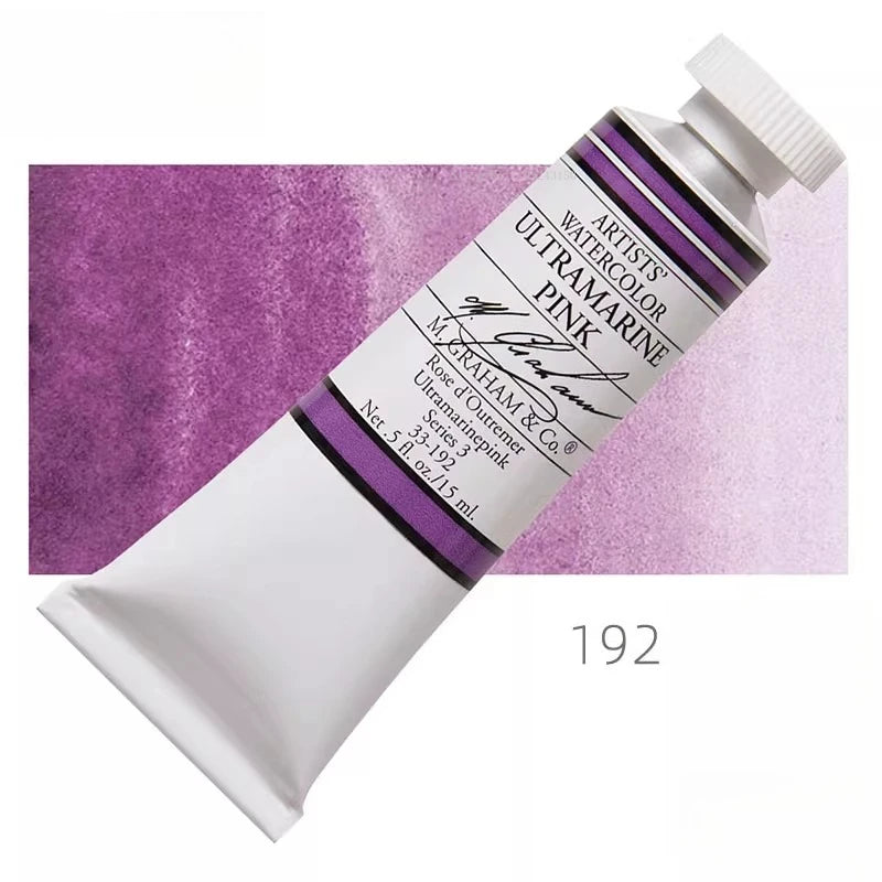 15ml / Tube American Watercolor Pigments Artist's Painting Art Supplies Hand-drawn Illustrations Creative Travel Water Color