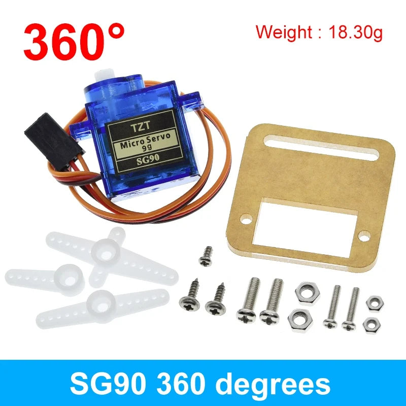SG90 Micro Servo Motor 90° 180° 360°Mini Servo SG90 9g Servo For Arduino Robot KIT
