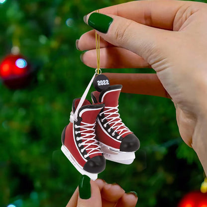 Christmas Supplies Christmas Decorations Sports Commemorative Acrylic Pendant Christmas Football Fans Gifts Decoracion Navidad