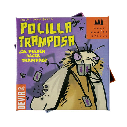 Polilla Training Reaction Ability Board Game Card Chess Toy