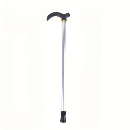Two sections of reinforced mountaineering outdoor walking sticks, aluminum alloy ultra-light anti-slip