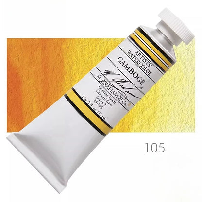 15ml / Tube American Watercolor Pigments Artist's Painting Art Supplies Hand-drawn Illustrations Creative Travel Water Color