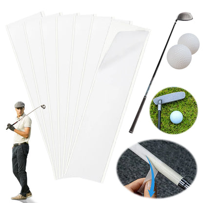 13 Pcs Double Sided Adhesive Strips Professional Golf Club Grip Tape Golf Tape for Better Regrip and Control 22x5cm