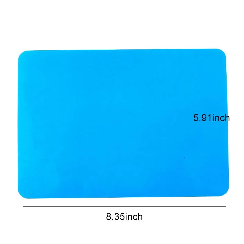 Silicone Mat for Resin Molds, 1 PCS 15.7" x 11.7" Playdough Mat, Silicone Mats for Crafts, Jewelry Resin Molds Mats, for Resin
