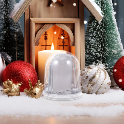 Snow globe photo frame, Christmas snow globe kit, make your own snowman, etc., DIY Christmas decorations craft kit, crafts