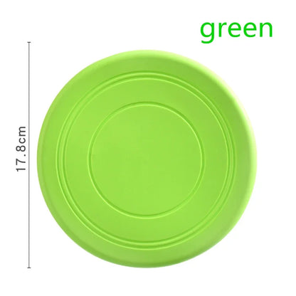 Flying Dog Toy Funny Chewing Silicone Dogs Game Puppy Training Interactive Exercise Pet Dog Supplies outdoor games