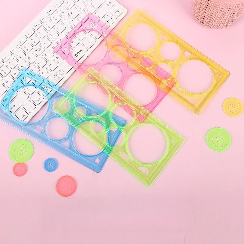 Kids Spirograph Art Set  STEM Drawing Kit with Geometric Rulers  Unleash Creativity  Learn