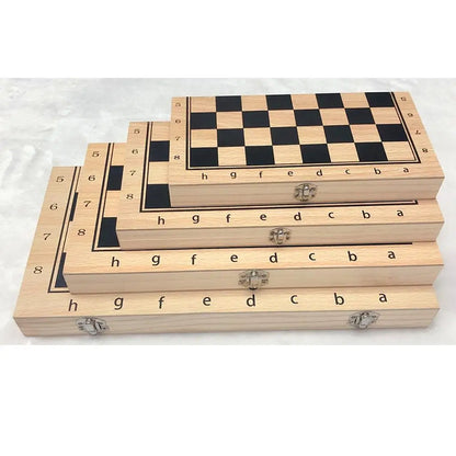 Folding Wooden   Chess, Checkers, Backgammon cm /  / 34cm / 39cm for choose