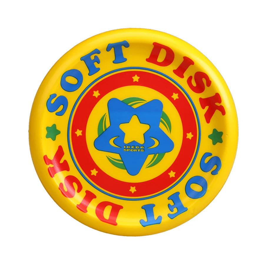 Soft frisbee safety sports hand throwing spin saucer outdoor boomerang parent-child sports sensory integration outdoor boy girl