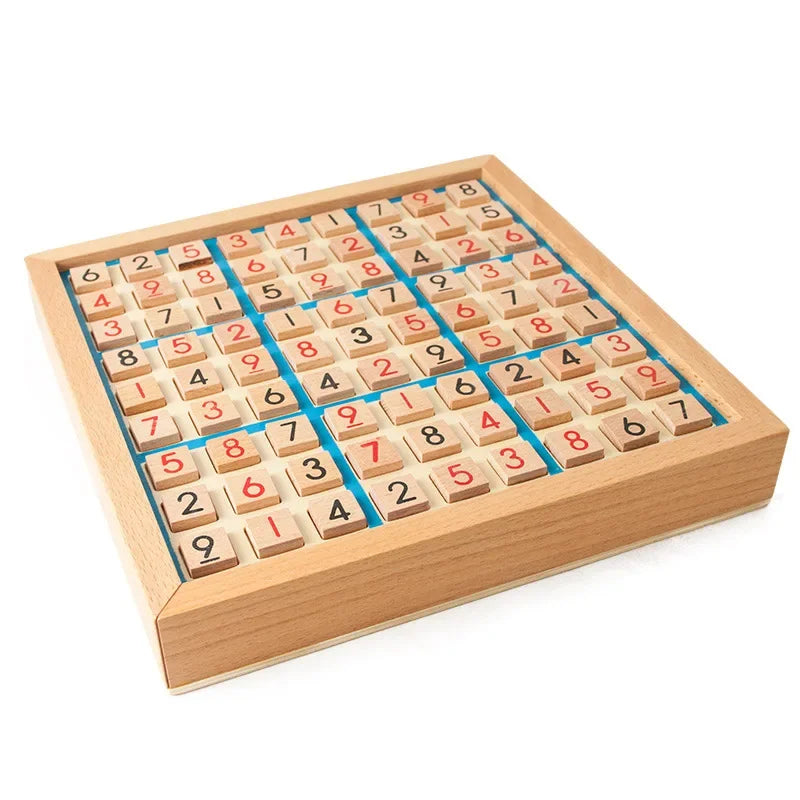 New Wooden Children Sudoku Chess Beech International Checkers Folding Games Table Toy Gifts Learning & Education Puzzles Toys