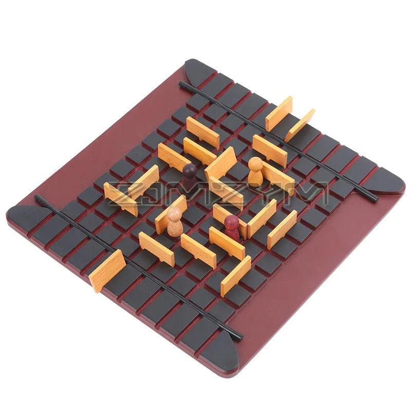 Multiplayer Strategy Checkers Board Family Interaction Step By Step Chess Boards Focused Thinking Ability Training Desktop Game