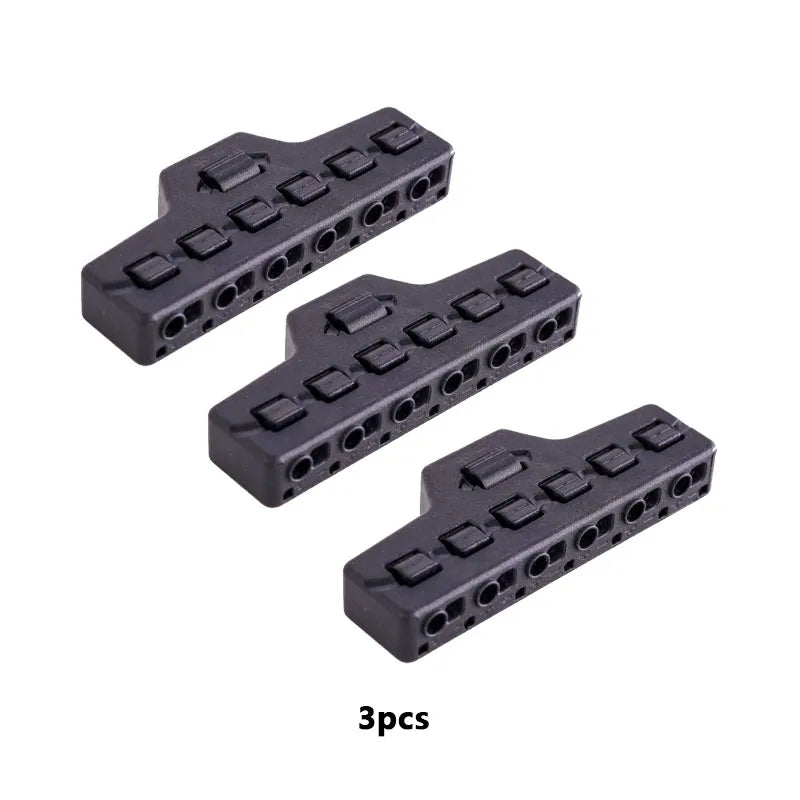 3/6 Ports Distribution Port Sharing Box Line Splitter for Diy Miniature Railway Train Model Scene Lighting System DC Lamp Layout