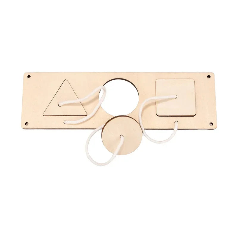 Diy Material Busy Board Accessories Montessori Teaching Aids Baby Early Education Learning Skill Toy Part Wooden Board Games