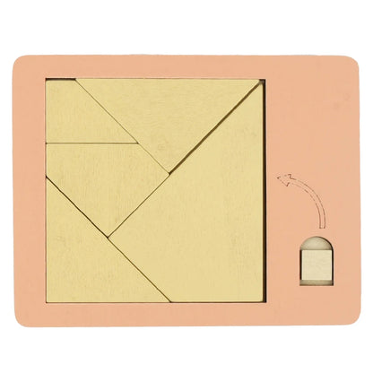 Wooden Puzzle Out of Nothing Wooden Board Kids Montessori 3d Learning Puzzle Early Educational Activity Boards Toys for Child