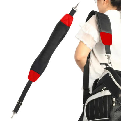 Golf Bag Straps Replacement Golf Bag Single Shoulder Strap Golf Bag Carry Strap Sturdy Thick Pad Straps Single Padded Adjustable