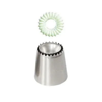 1/2pcs Cookie hollow flower mouth Stainless steel Romeo flower pastry nozzle Cake tools Decorative nozzle set Baking accessories