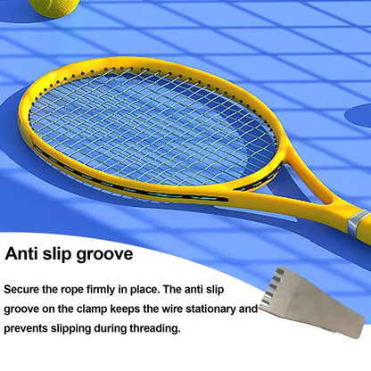 Tennis Racket Tool Portable Compact Badminton Stringing Clamp Durable Tennis Accessories Stringing Machines & Tools