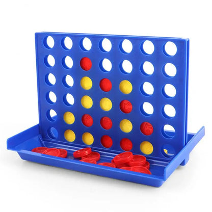Newest Connect 4 Game Classic Master Foldable Kids Children Line Up Row Board Puzzle Toys Gifts Board Game