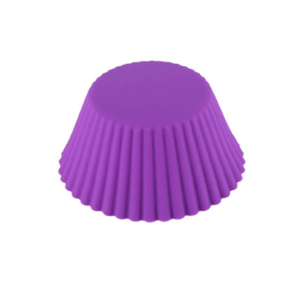 1-24Pcs/Set Silicone Cake Mold Round Shaped Muffin Cupcake Baking Molds Kitchen Cooking Bakeware Maker DIY Cake Decorating Tools