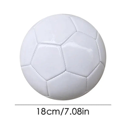 Size 3/4/5 DIY Graffiti Football Signing Kids DIY Coloring Painted Soccer Ball Autograph White Football For Kids Adults