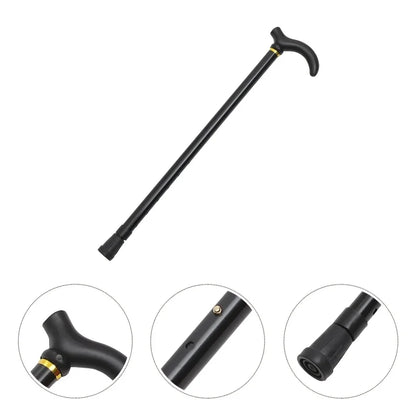 Two sections of reinforced mountaineering outdoor walking sticks, aluminum alloy ultra-light anti-slip