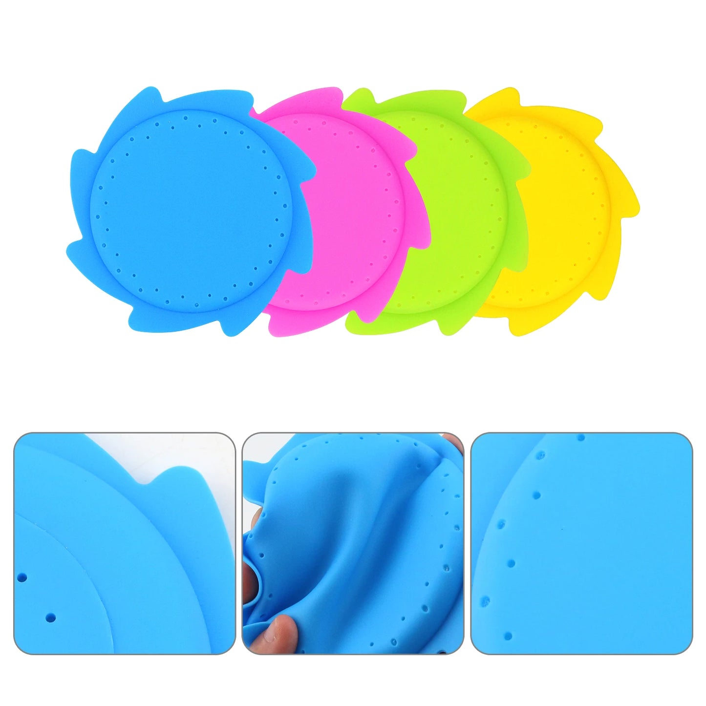 Silicone water sprinkling frisbee children's frisbee beach toy, outdoor beach parent-child water play toy