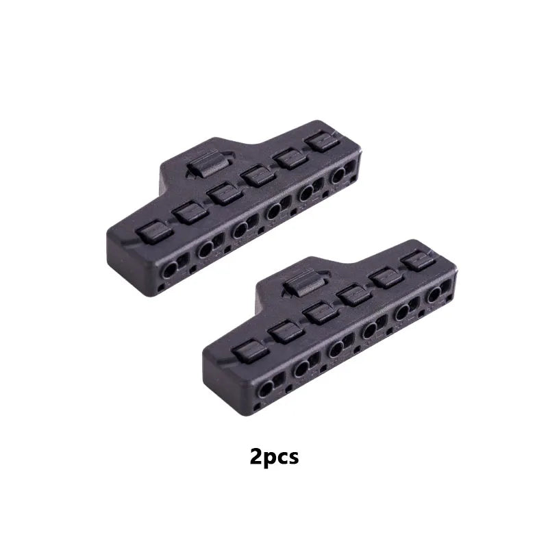 3/6 Ports Distribution Port Sharing Box Line Splitter for Diy Miniature Railway Train Model Scene Lighting System DC Lamp Layout