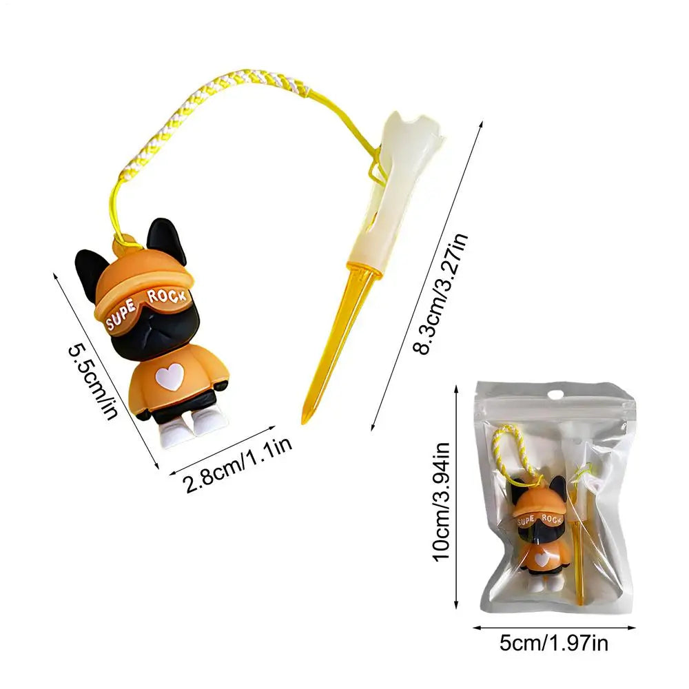 Cute Golf Tee Golf Ball Holder Practice Golf Tee Golf Tee Training Practice Tool Stable Sturdy Cute Golf Accessories for Sports