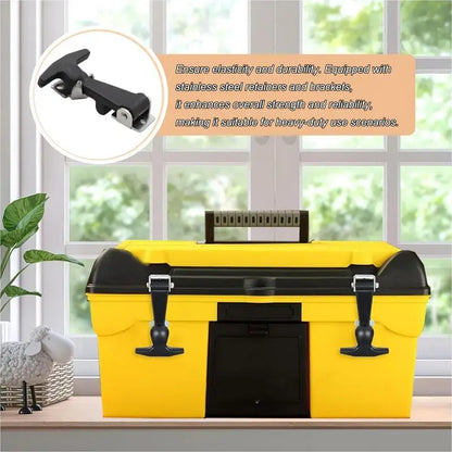 Rubber Hood Catch With Bracket 2pcs Elastic Stainless Steel Rubber Hood Catch Flexible T-shaped Drawer Latch For Coolers Boats