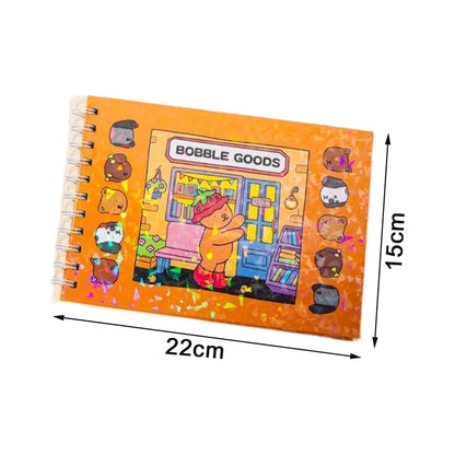 1Pc Cute Animal Coloring Book Kids Animal Theme Graffiti Painting Book Bobbie Goods Coloring Book Students Gifts random color