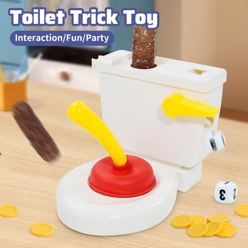 Funny Toilet Trick Toy party game decompression board games