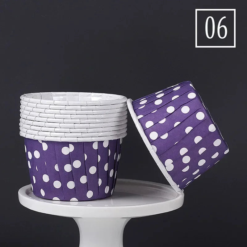 50pcs Large Size Paper for Cupcakes Muffin Cupcake Paper Cups Baking Cupcakes Paper or Wedding Party Oilproof Cake Wrapper