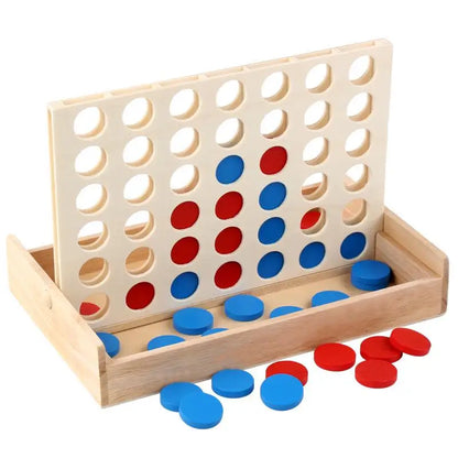 Foldable Connect 4 In A Board Game Family Board Game Toys Children Entertainment Board Games Chess Family Toy