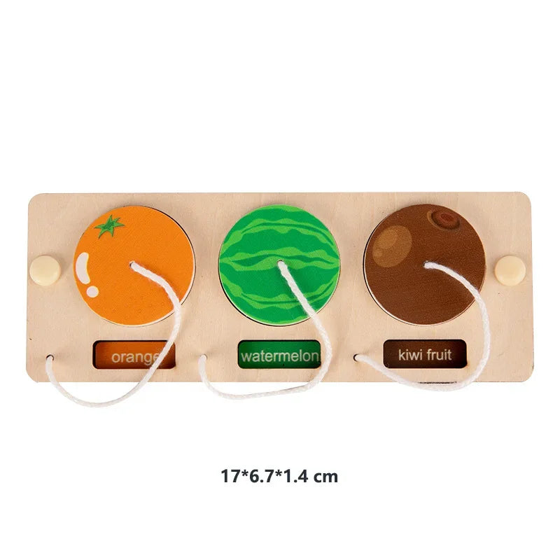 Diy Material Busy Board Accessories Montessori Teaching Aids Baby Early Education Learning Skill Toy Part Wooden Board Games