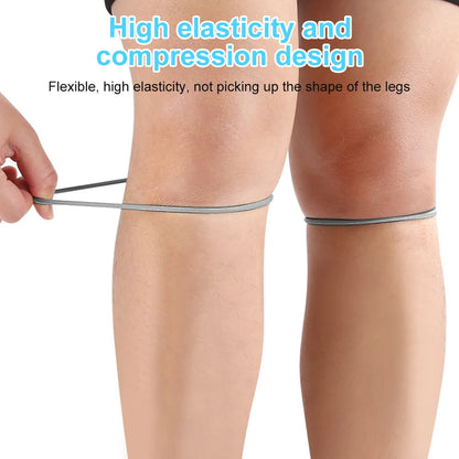 2Pcs Knee Patella Strap Elastic Silicone Knee Support Patella Stabilizer for Basketball Volleyball Tennis Jumping Sports